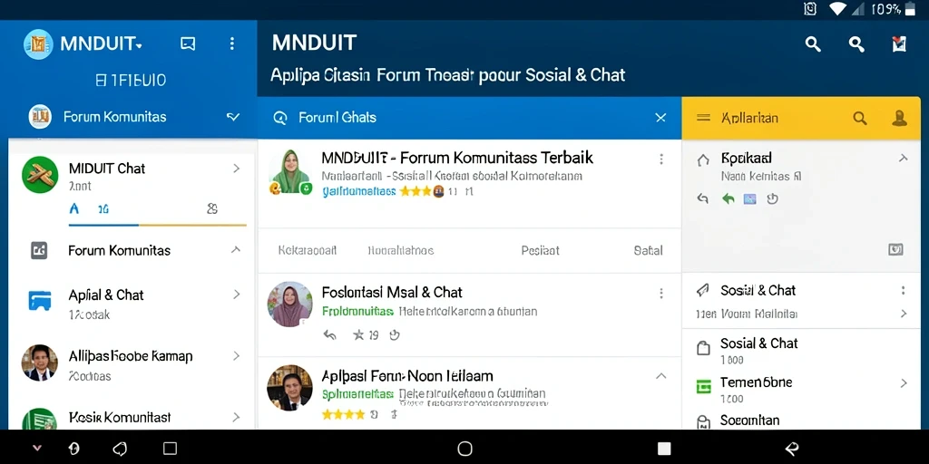 Tampilan antarmuka MNDUIT yang ramah pengguna dan fungsional.