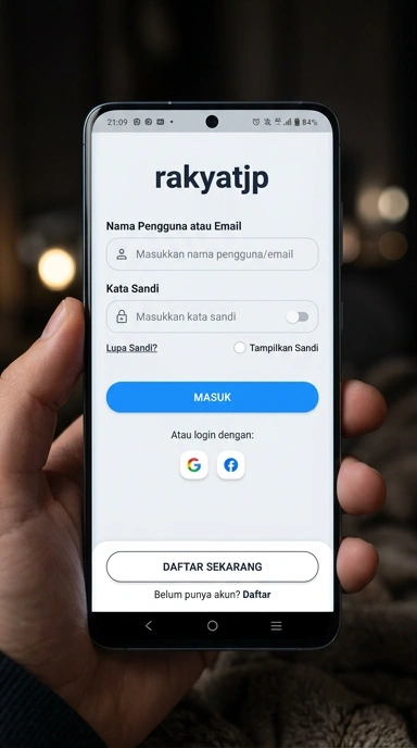 Masuk Akun Rakyatjp Dengan Mudah dan Cepat